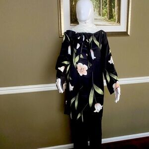 Modest Floral shirt and pants